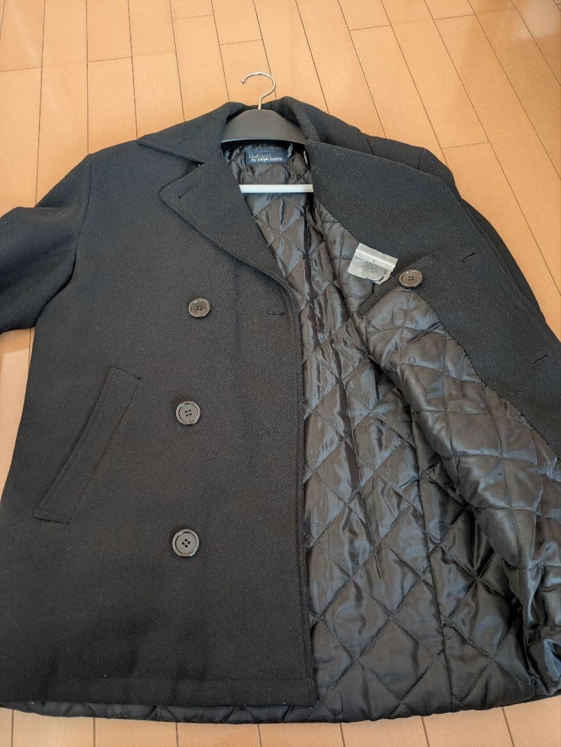 ラルフローレンPolo Ralph Laurenウールメルトンピーコート　XL