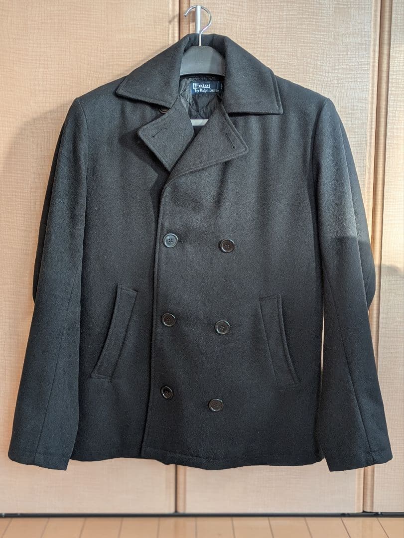 ラルフローレンPolo Ralph Laurenウールメルトンピーコート　XL