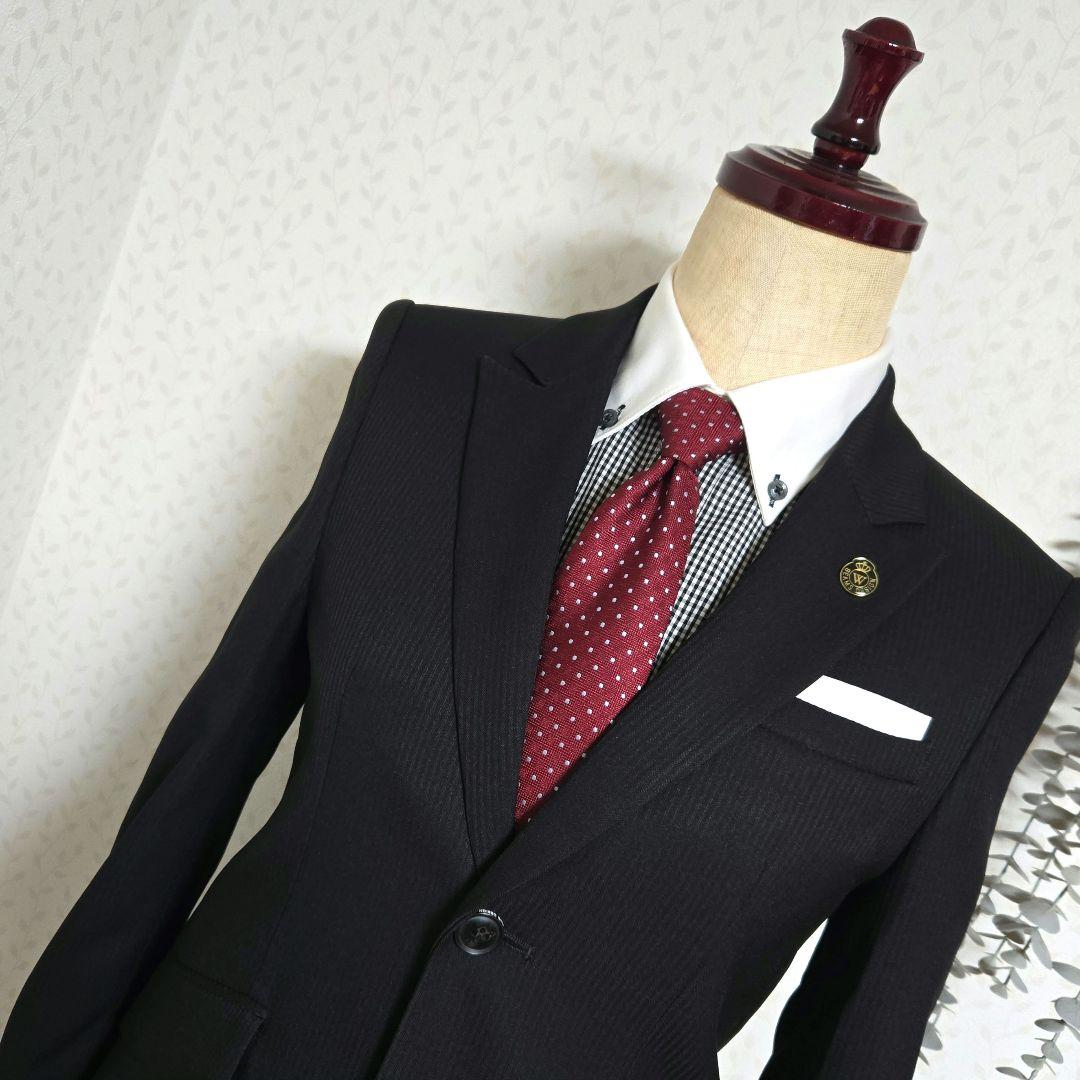 美品　waltzby BEAMS DESIGN　150　黒　スーツセット　卒服