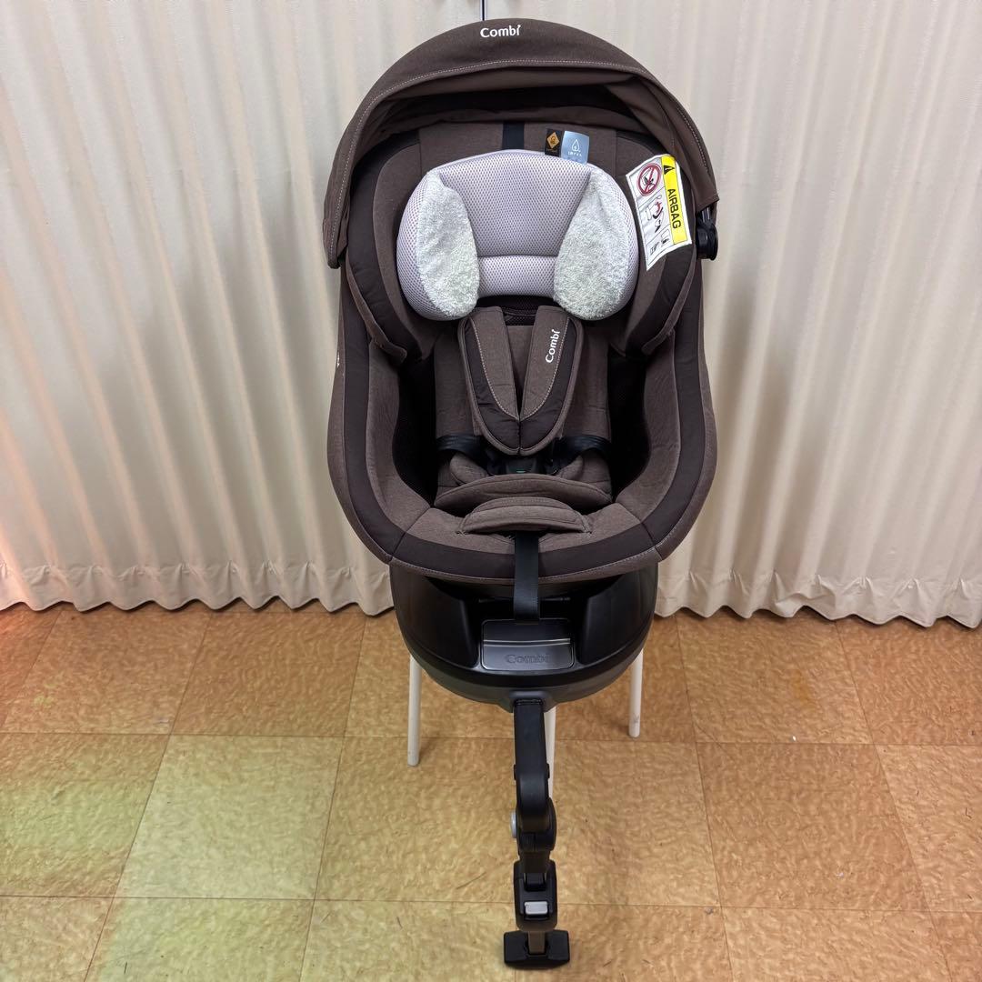 クリーニング済☆美品☆　コンビ　新生児　クルムーヴ　ISOFIX　エッグショック