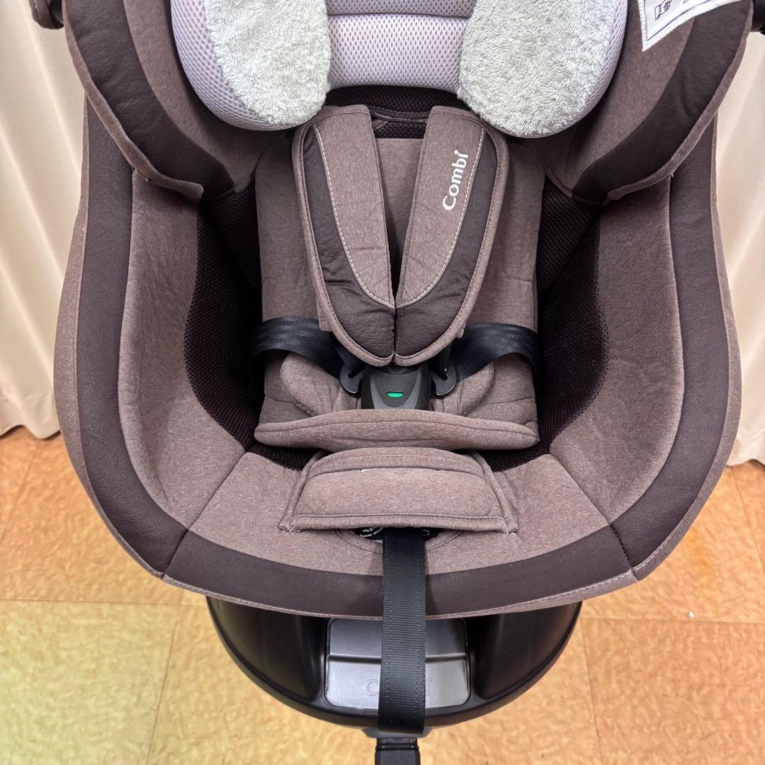 クリーニング済☆美品☆　コンビ　新生児　クルムーヴ　ISOFIX　エッグショック