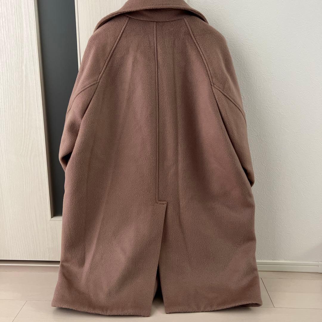 アニュアンス　ミドルスケールコート スモーキーピンク