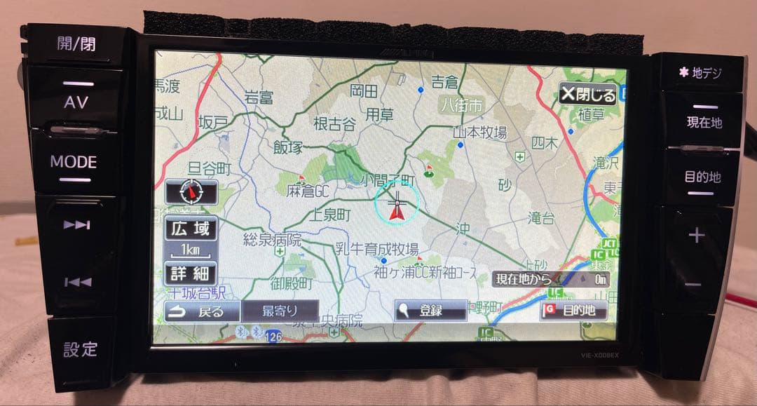 アルパイン VIE-X008EX プリウス用 8インチナビゲーションシステム