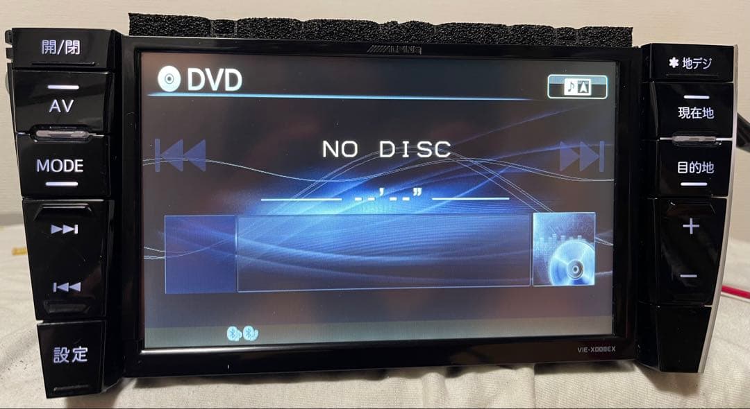 アルパイン VIE-X008EX プリウス用 8インチナビゲーションシステム