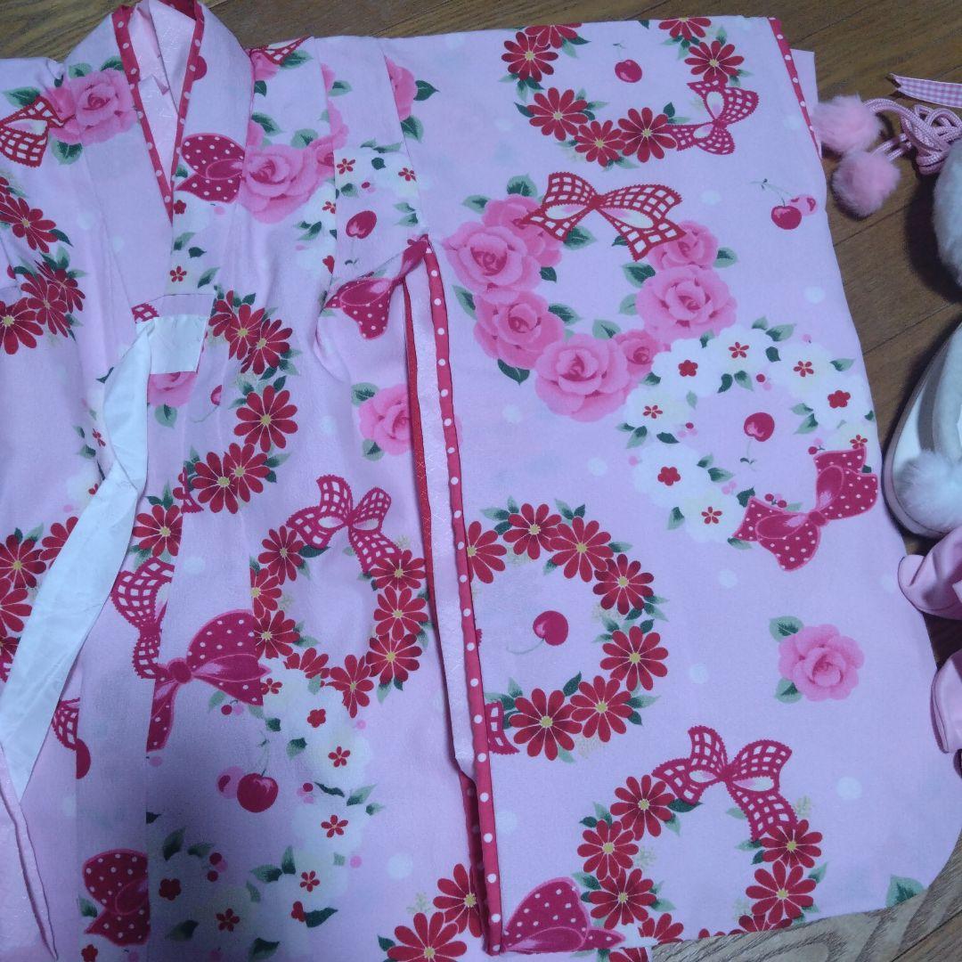 3歳★松田聖子★ピンクリボン被布セット