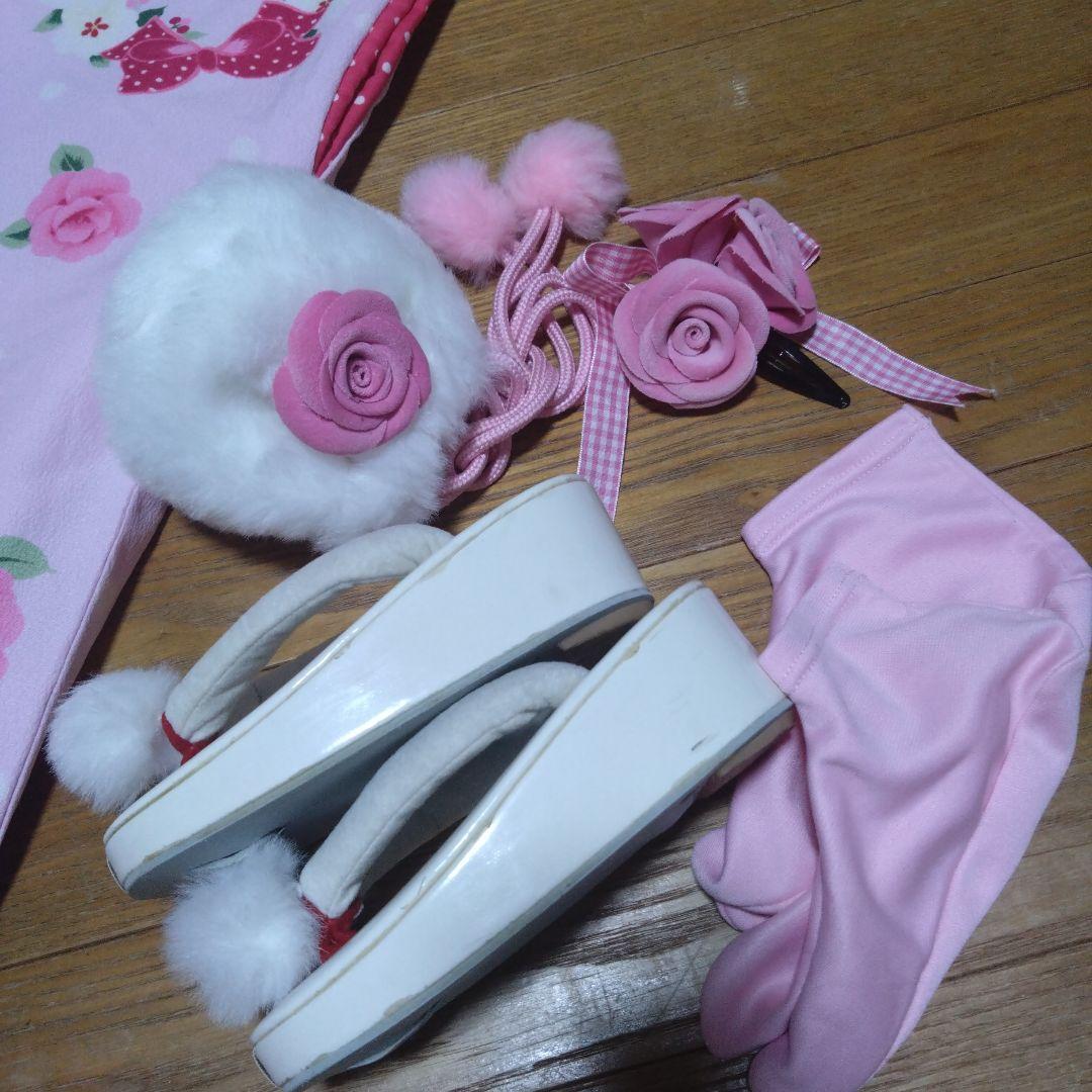 3歳★松田聖子★ピンクリボン被布セット