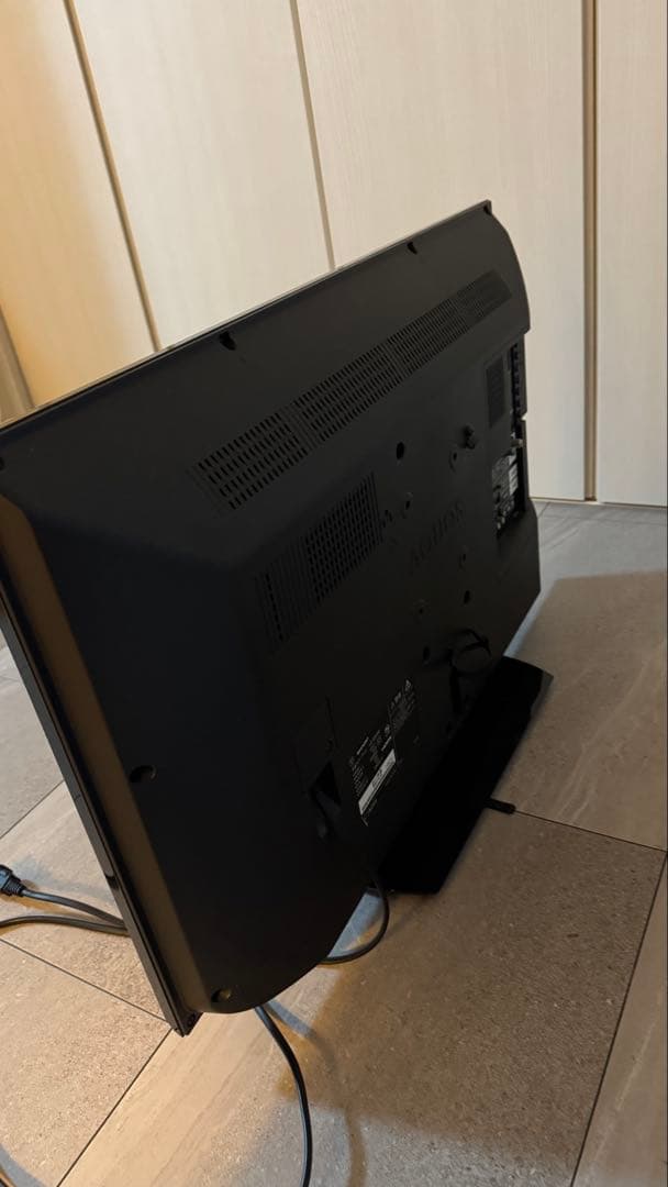 【美品】SHARP AQUOS (LC-32H40)+リモコン+アンテナケーブル