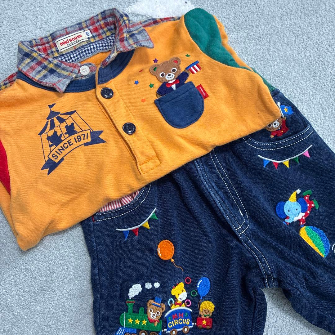 ミキハウス サーカストレーナー スウェットパンツ110