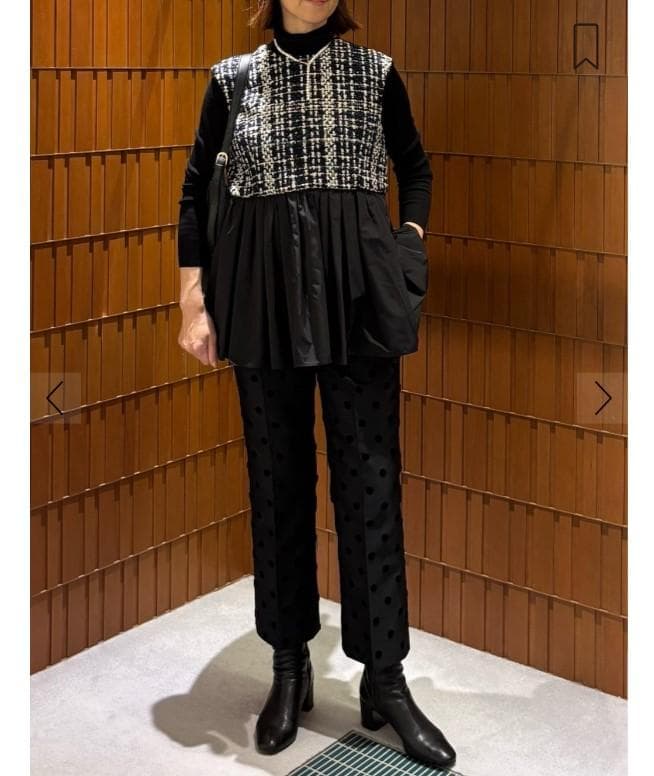 今期4.9万♡トゥモローランド2025♡スチュワートファンシーフロンタブルジレ