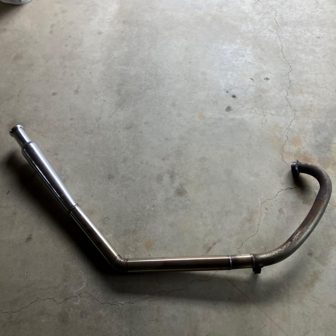 sr400 ワンオフマフラー