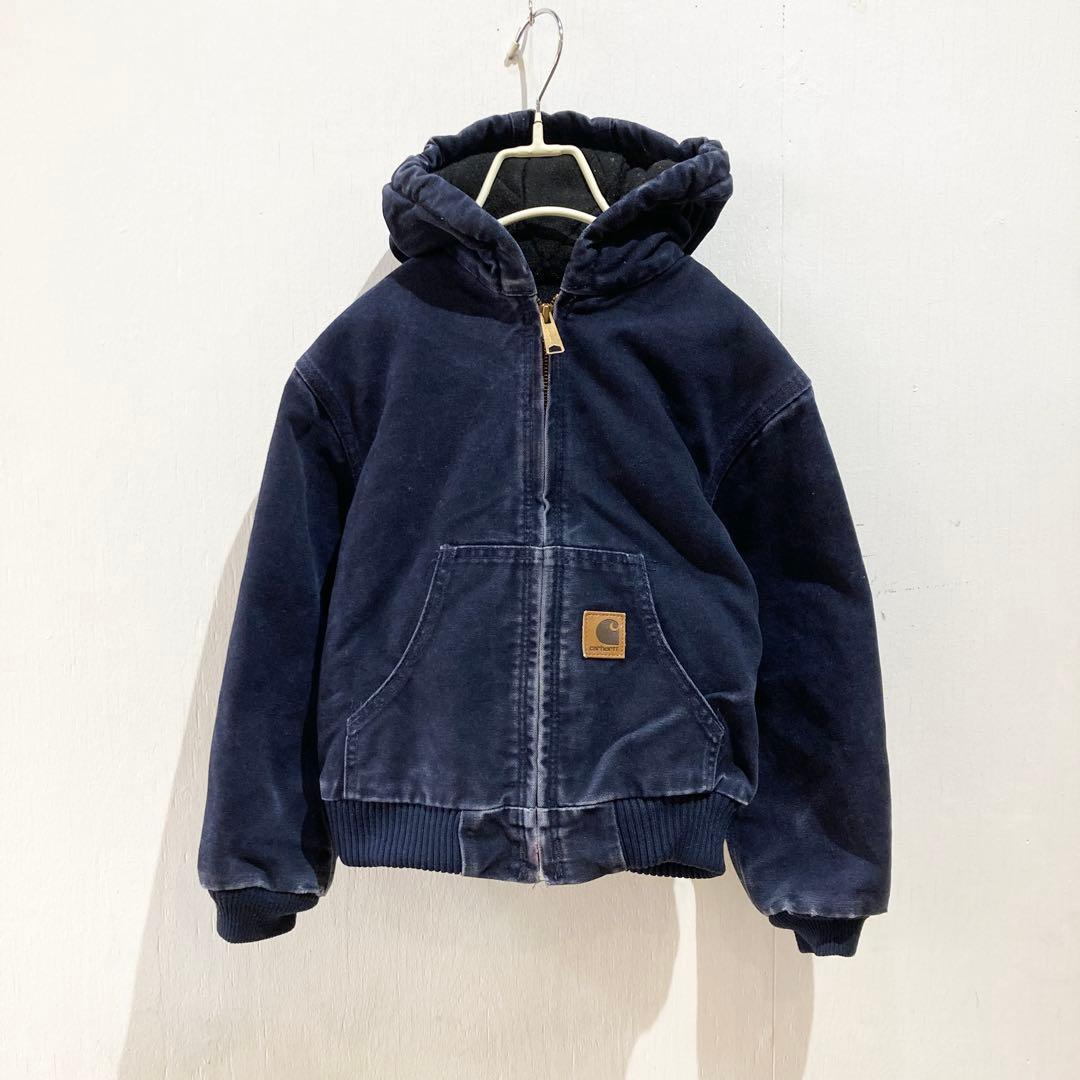 90s〜00s Carhartt アクティブジャケット USA キッズ 古着