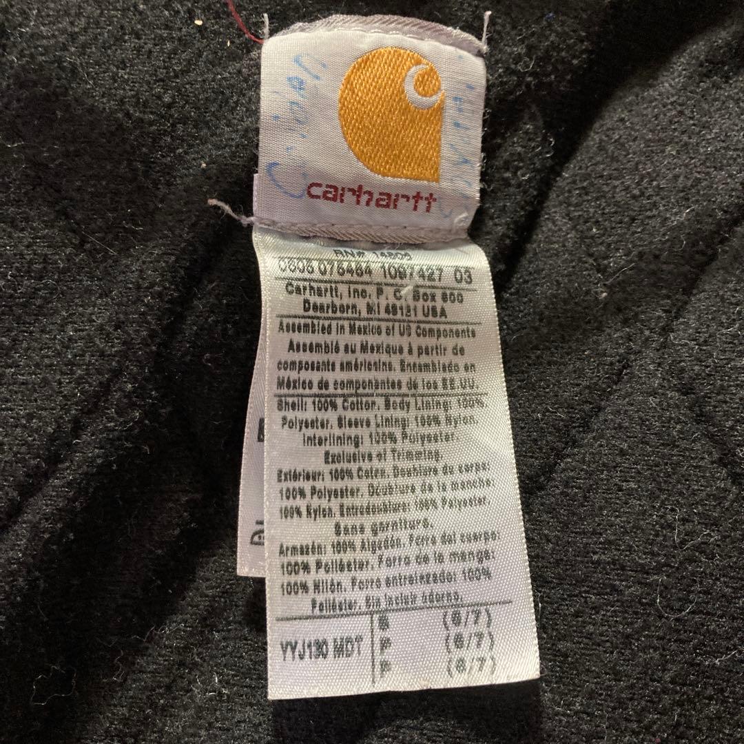 90s〜00s Carhartt アクティブジャケット USA キッズ 古着