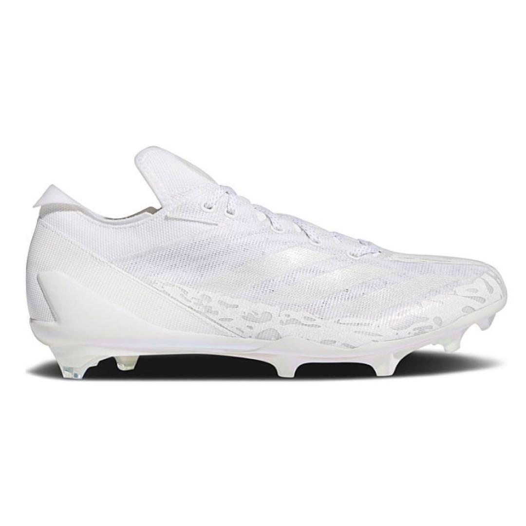 アディダス 27 アディゼロ エレクトリック アメフト スパイク シューズ 白