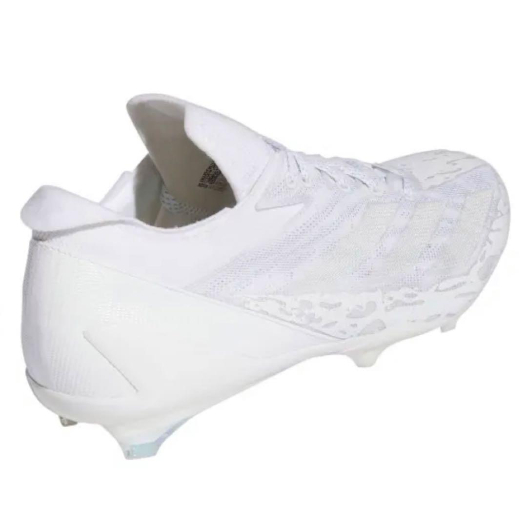 アディダス 27 アディゼロ エレクトリック アメフト スパイク シューズ 白
