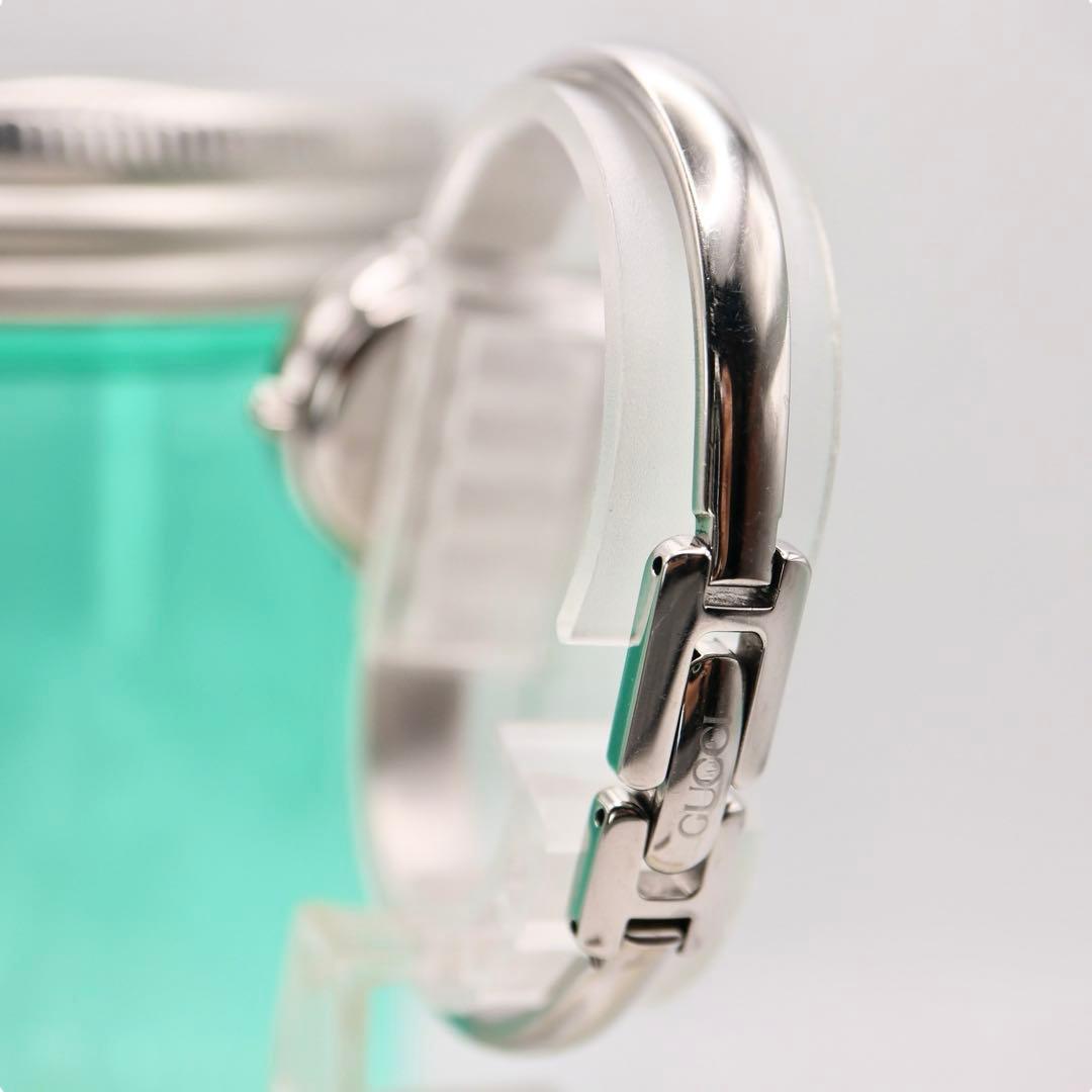 GUCCI シェル シルバー ラウンド レディース 腕時計 1317