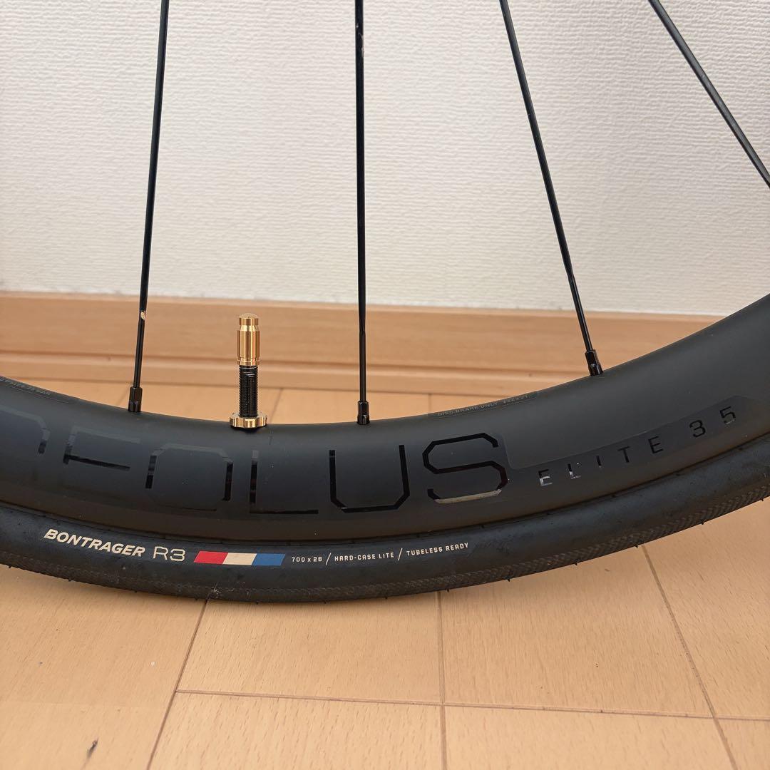 ボントレガー Aeolus Elite 35 TLR ディスク カーボンホイール