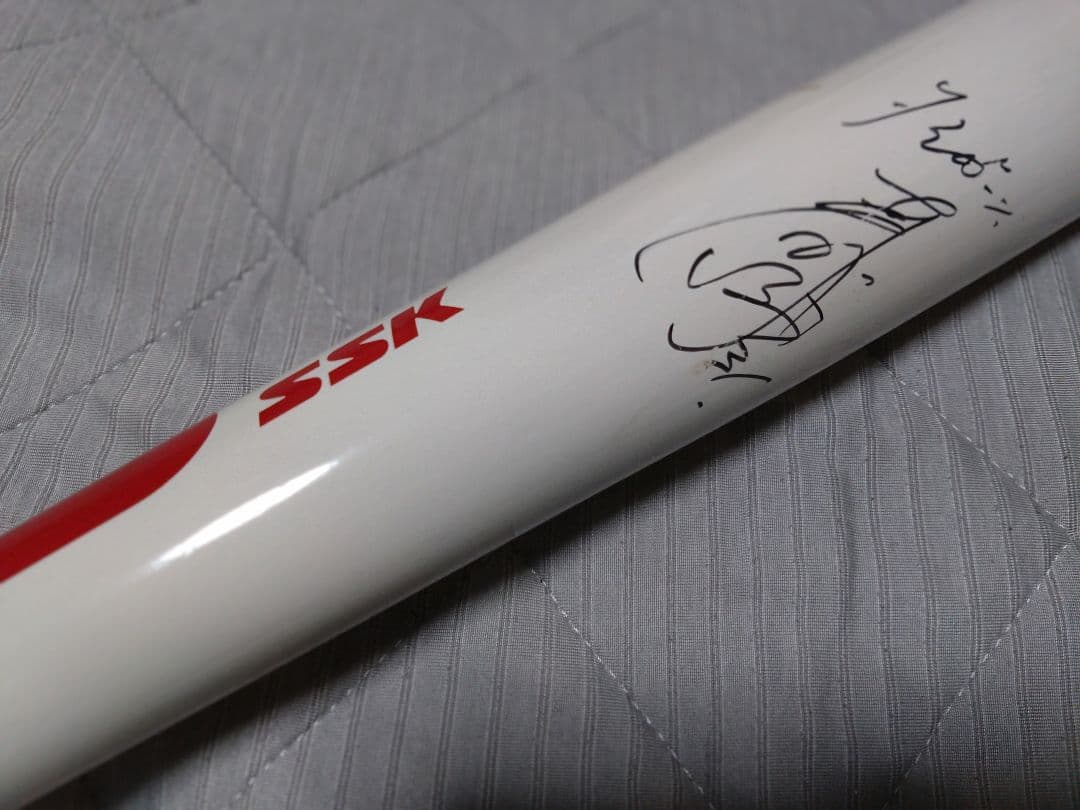 阪神タイガース林威助＃31 直筆サイン入SSK バット（正規品）