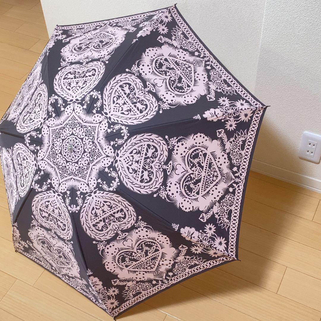 ヴィヴィアンウエストウッド オーブ ハート 折り畳み傘 55cm 傘 雨傘