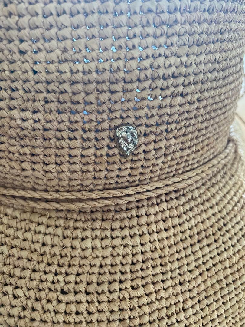 ヘレンカミンスキー　プロヴァンス8 ラフィアハット　ヌガー　麦わら帽子