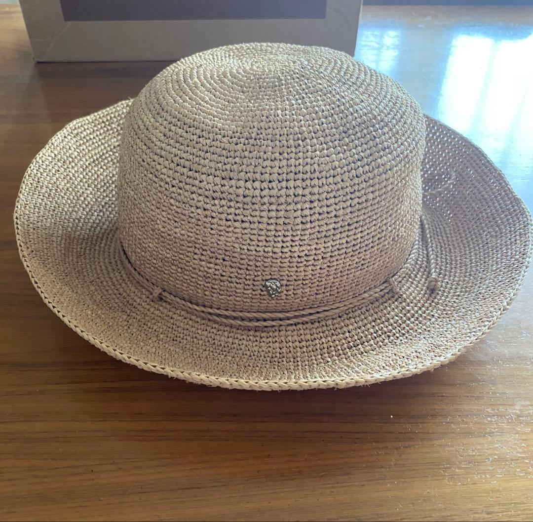 ヘレンカミンスキー　プロヴァンス8 ラフィアハット　ヌガー　麦わら帽子
