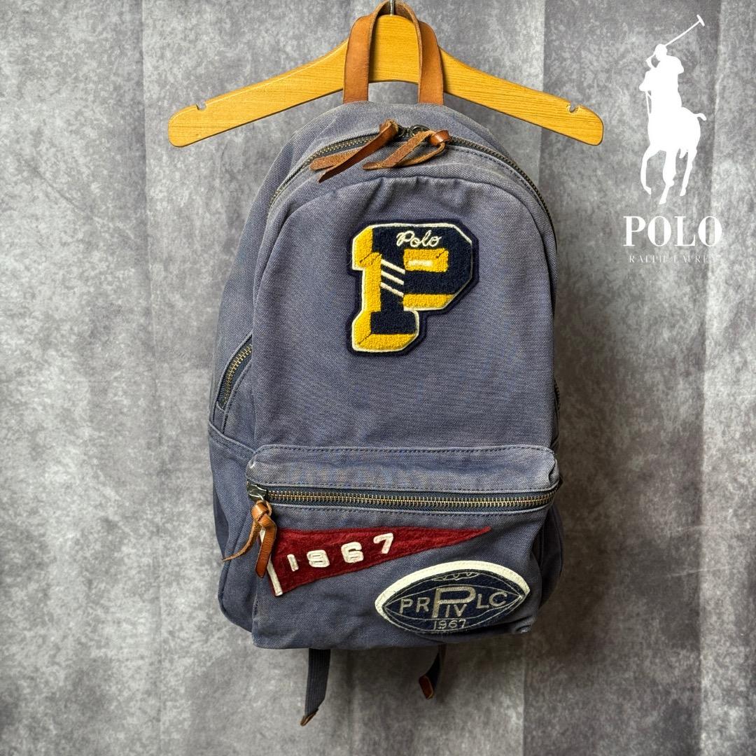 Ralph Lauren POLO リュック バックパック ネイビー 18L