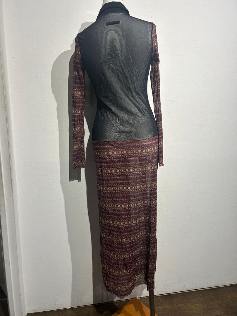 チ*ー様 jean paul gaultier ゴルチェ　パワーネットワンピース