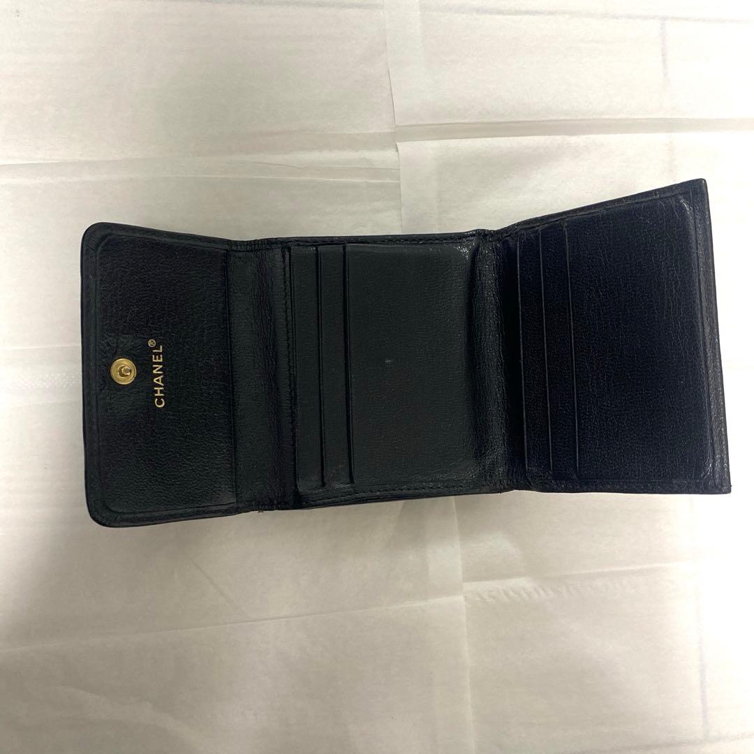 CHANEL 三つ折り財布