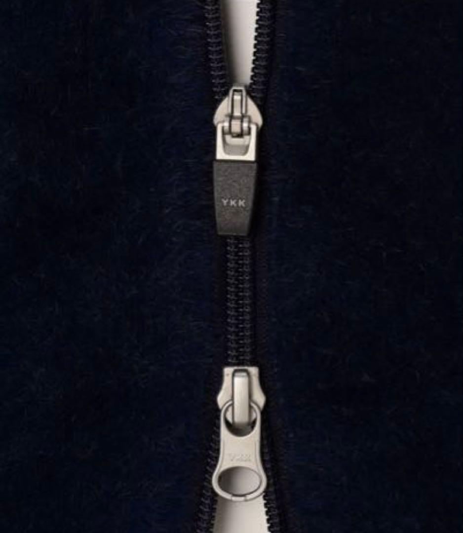 BRIEFING シャギーブルゾンネイビー M