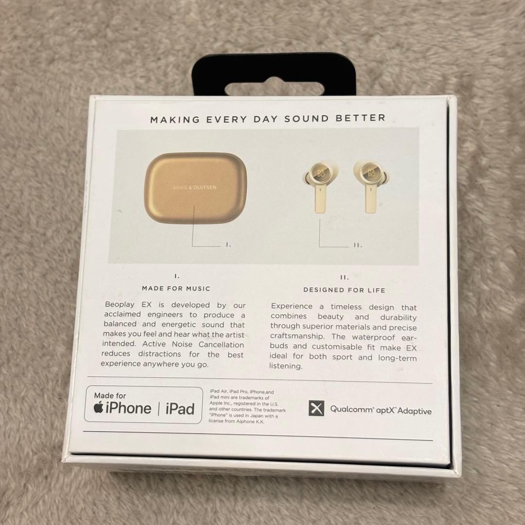 G*株様 BEOPLAY EX gold tone Bluetooth イヤホン