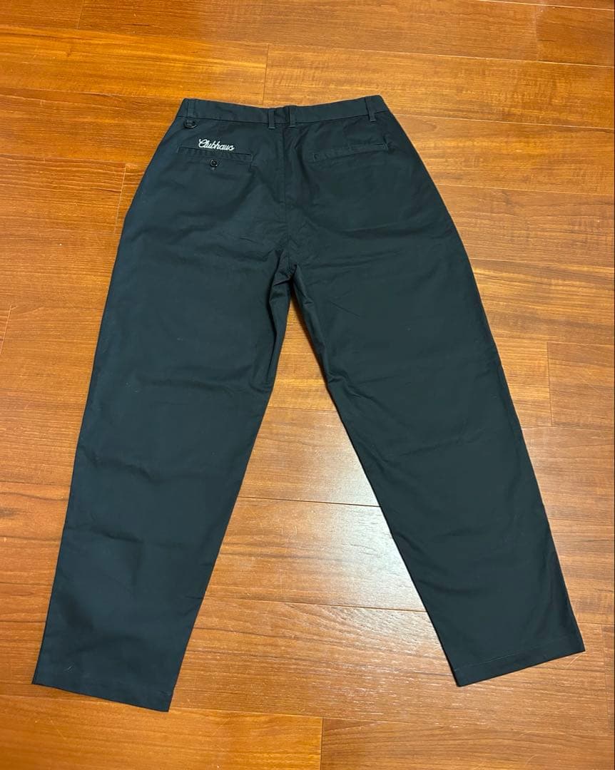CLUBHAUS Classic Wide Chino ストレッチチノパンツM