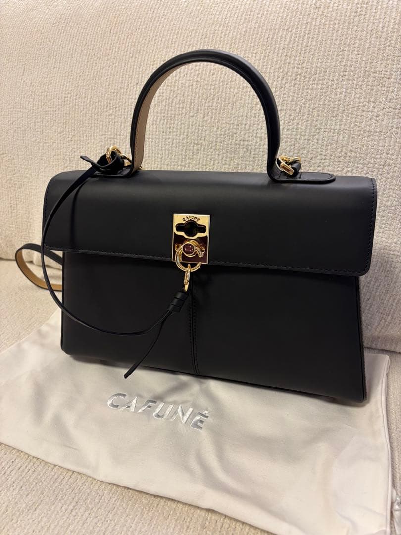 CAFUNÉ カフネ STANCE BAG - BLACK ブラック 美品