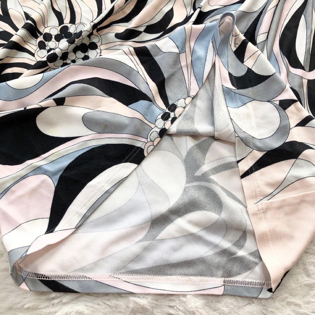 Emilio Pucci*エミリオプッチ　ロングワンピース　プッチ柄　総柄　40