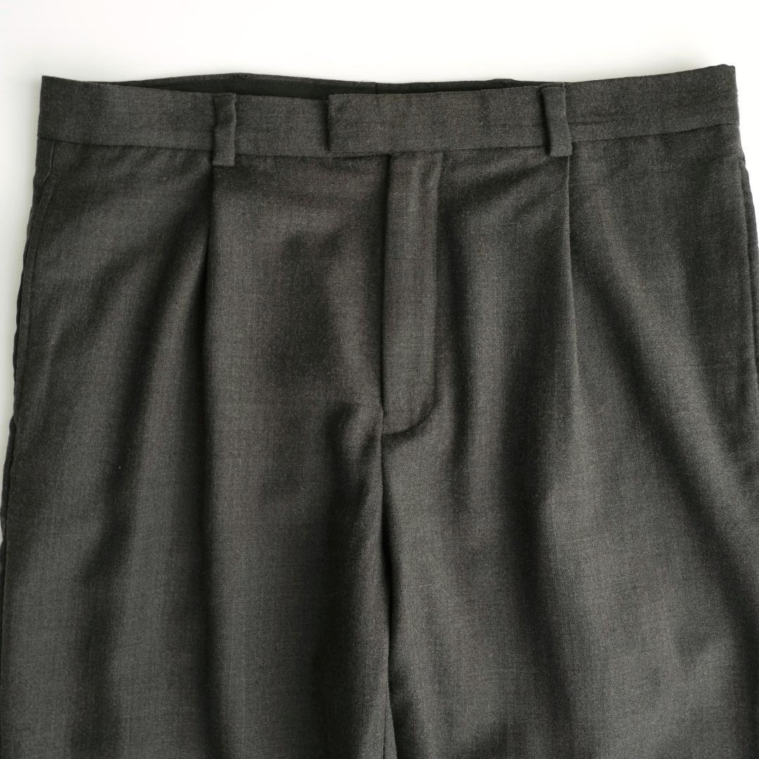 Eddie Bauer 90s ワンタックスラックス チャコール 34×30