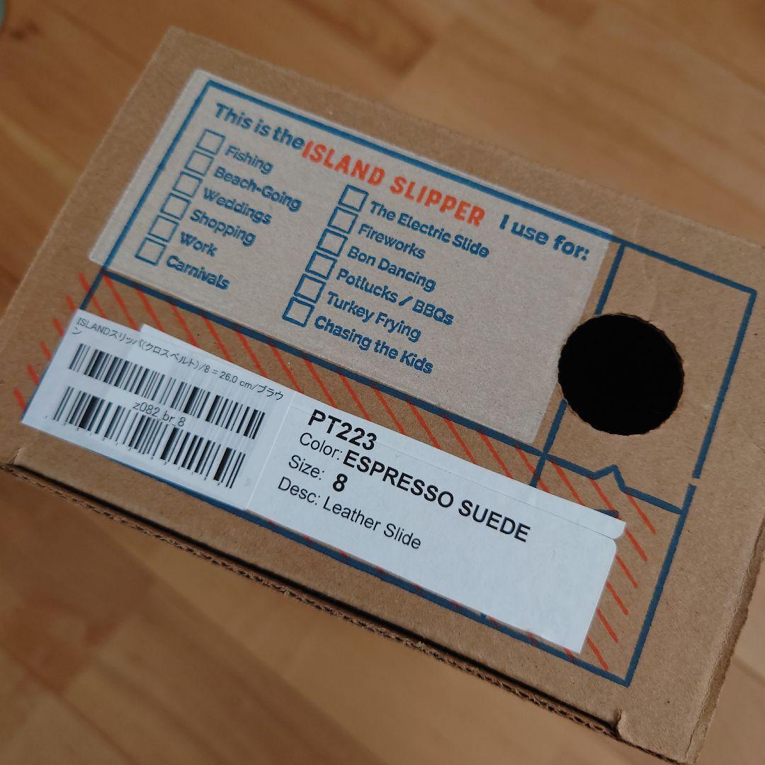 k*r様 木梨サイクル　アイランドスリッパ　コラボ　ブラウン　２６cm　定価¥2