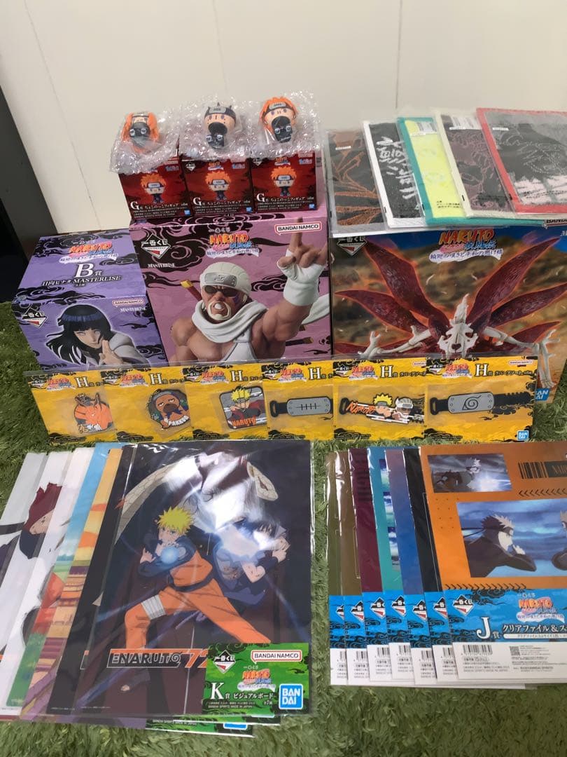 一番くじ　NARUTO 日向ひなた　キラービー　ラストワン　下位賞　セット