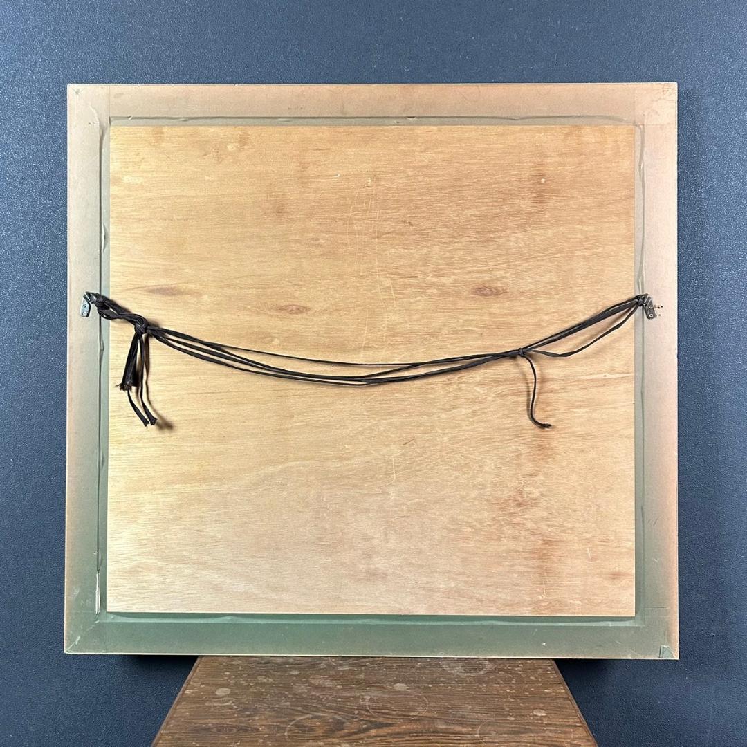 美品 トーマス・マックナイト「マダケット」シルクスクリーン 直筆サイン入 額縁