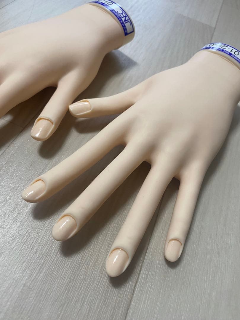 STモデルハンドセット　ネイリスト検定　認定ハンド