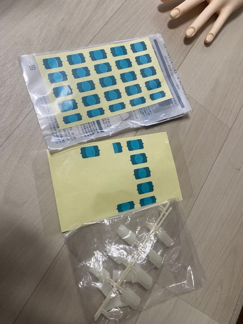 STモデルハンドセット　ネイリスト検定　認定ハンド