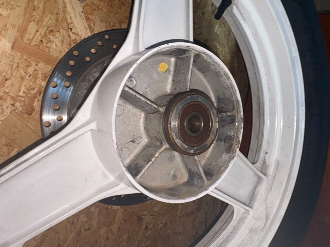 cbr400f ２型　ホイールタイヤ前後セット