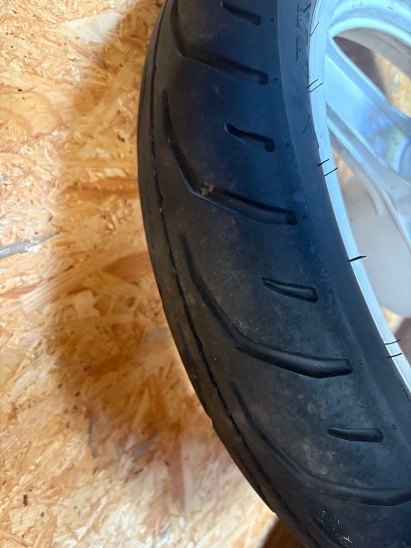 cbr400f ２型　ホイールタイヤ前後セット