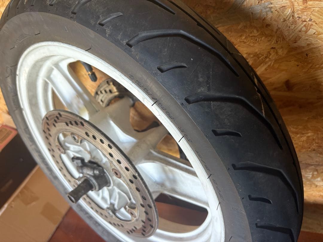 cbr400f ２型　ホイールタイヤ前後セット