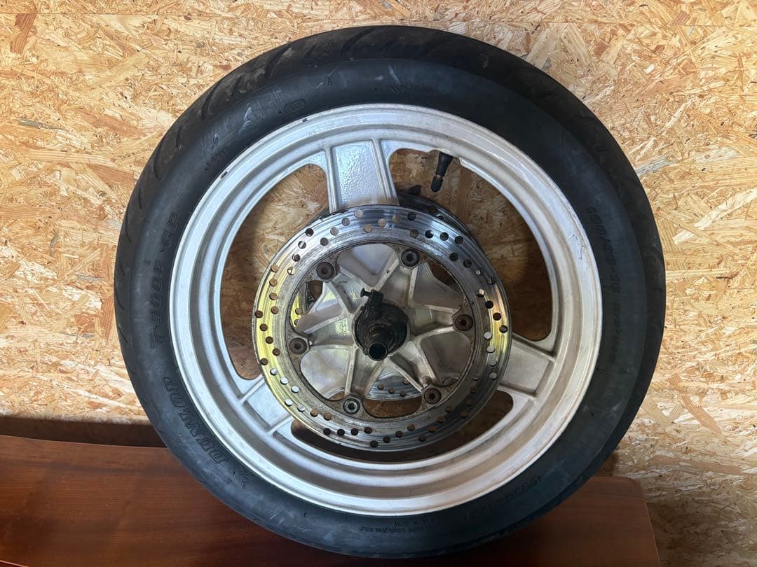 cbr400f ２型　ホイールタイヤ前後セット