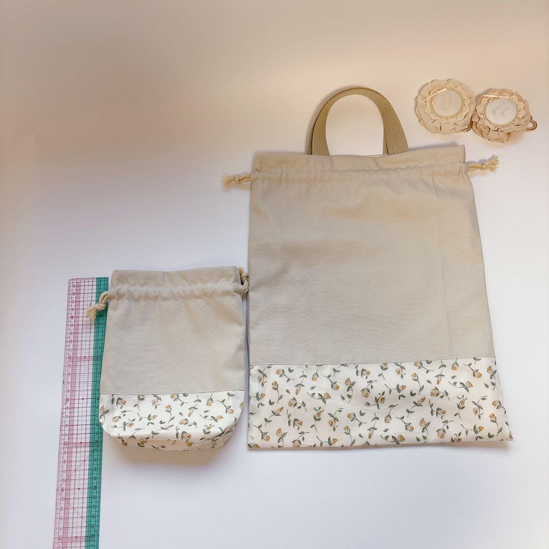 nyanchan23　レッスンバッグ　上履き袋　リバティプリント使用