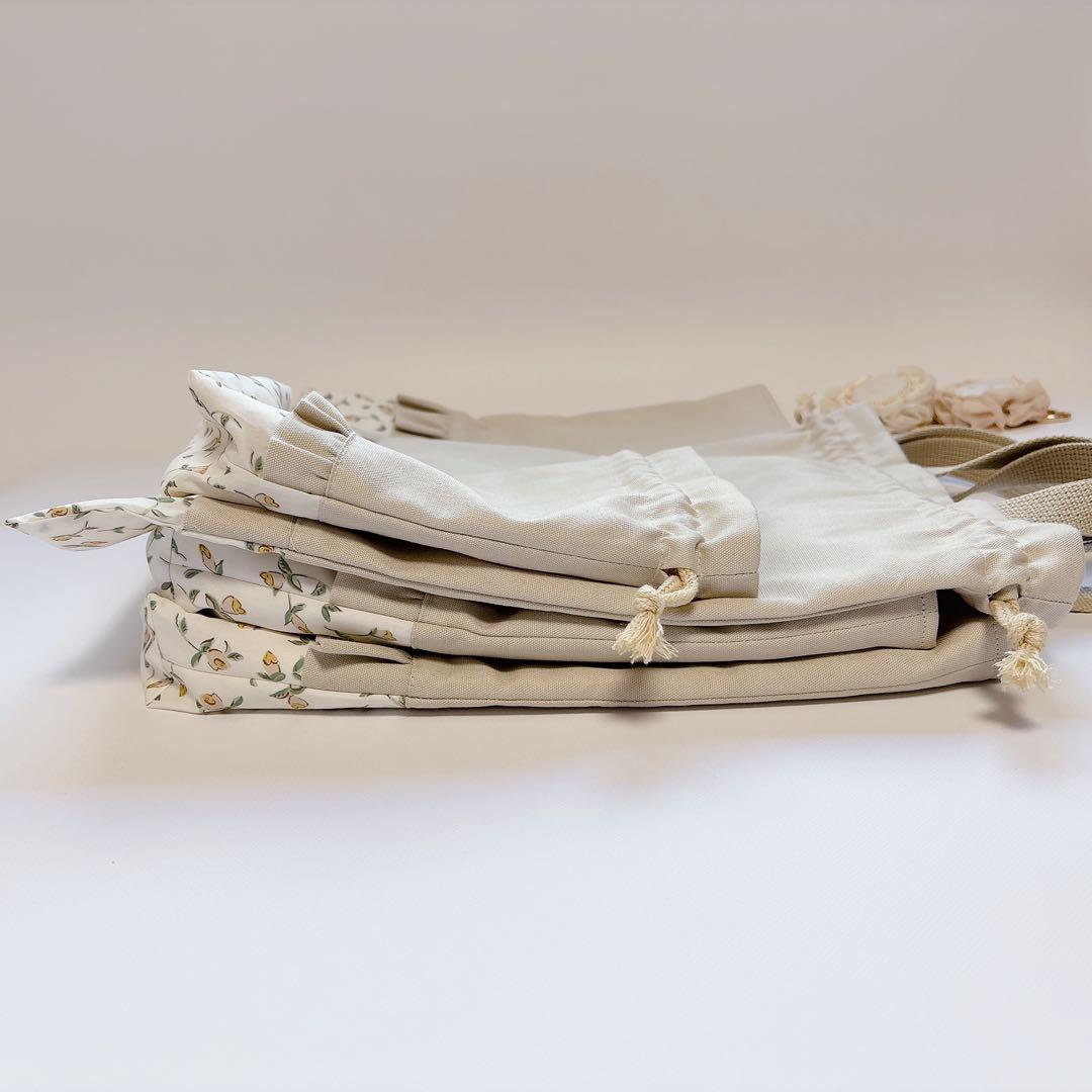 nyanchan23　レッスンバッグ　上履き袋　リバティプリント使用