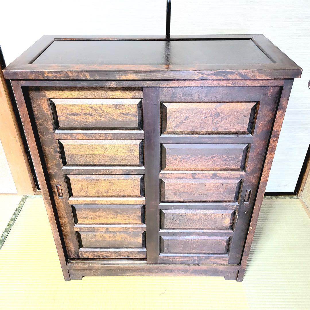 10/31締め】松本民芸家具 ミズメザクラ A型 シューズボックス