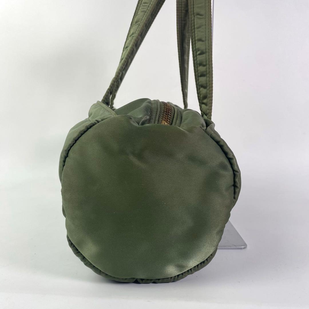 HOKUポーター タンカー　ミニボストン　ロールボストン　セージ　カーキ