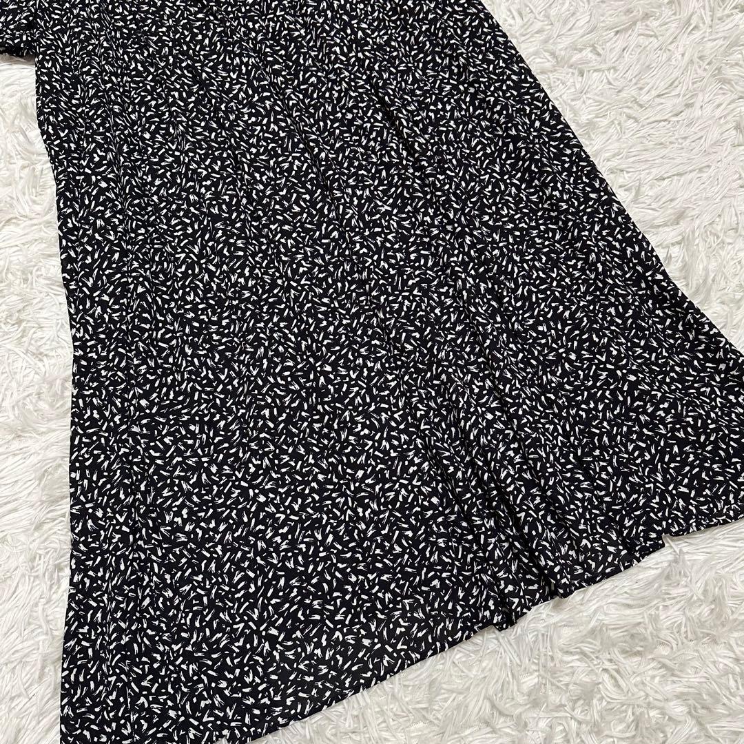 ✨極美品✨25ss【定価3.6万】23区 ペインティングプリントワンピース 40