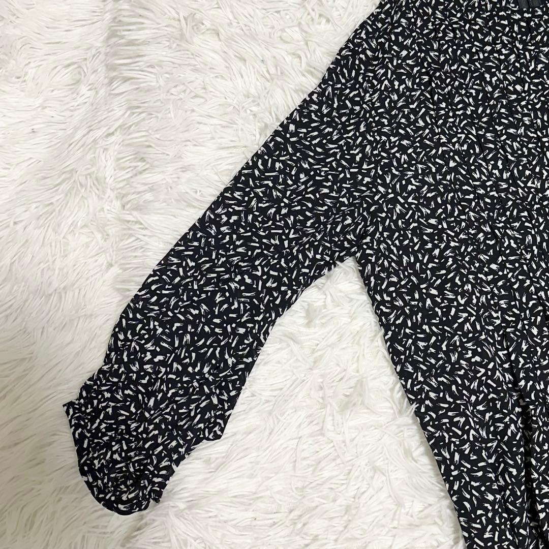 ✨極美品✨25ss【定価3.6万】23区 ペインティングプリントワンピース 40