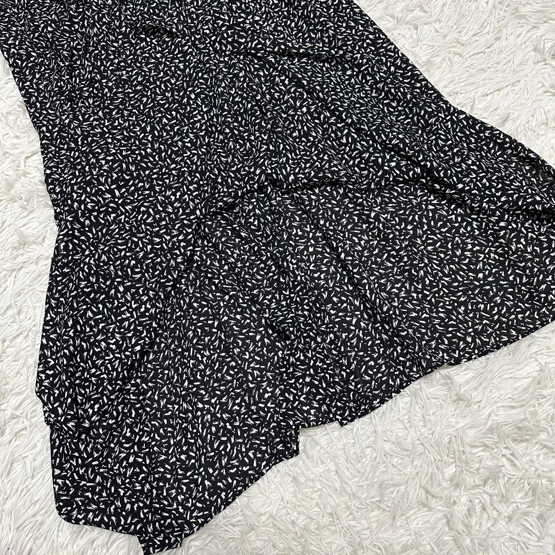 ✨極美品✨25ss【定価3.6万】23区 ペインティングプリントワンピース 40