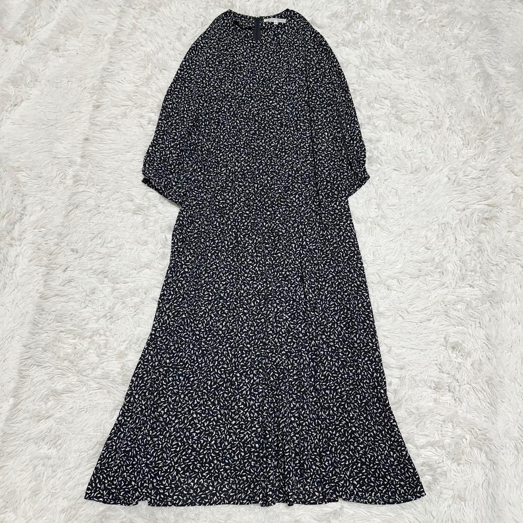 ✨極美品✨25ss【定価3.6万】23区 ペインティングプリントワンピース 40